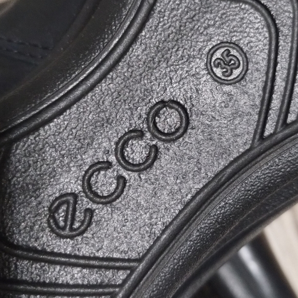 Ecco Abelone High Cut Leather/Suede Zip Black Boot Size 35 US 4 / 4.5 - Picture 5 of 5